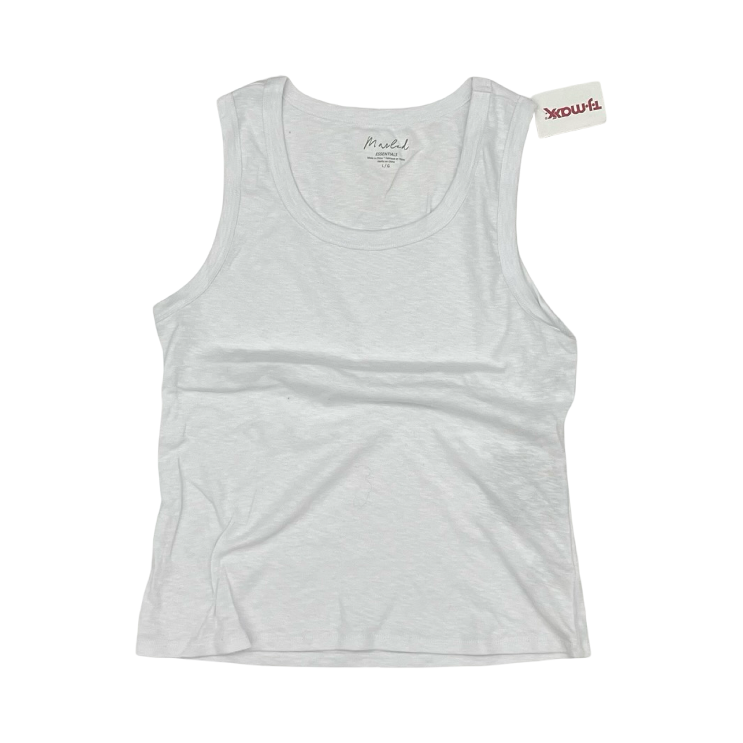 Tank Top By Marled In White, Size:L