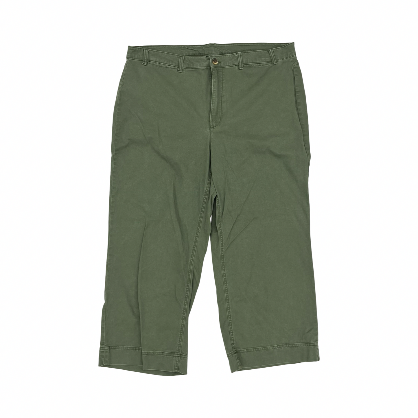 Pants Wide Leg By Old Navy In Green, Size:18