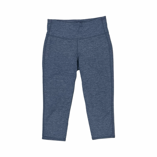Athletic Leggings Capris By Athleta In Blue, Size:M