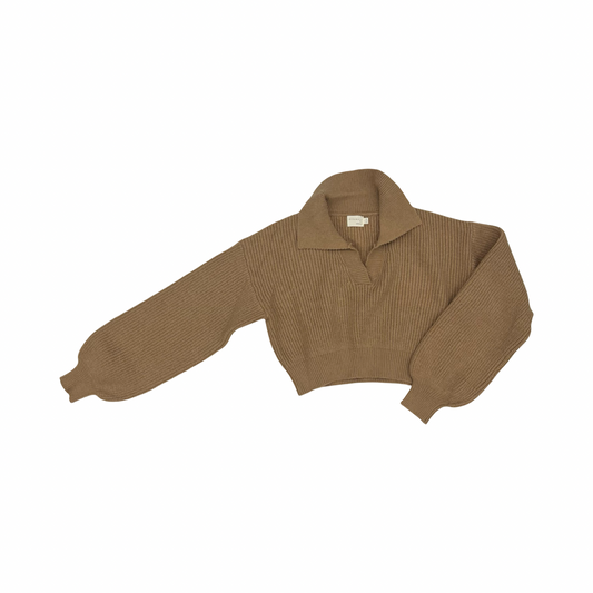 Sweater By Dreamers In Brown, Size:S