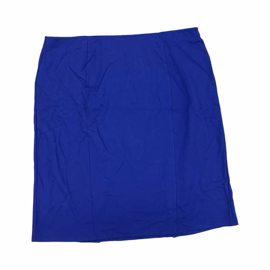 Skirt Mini & Short By Cato In Blue, Size:22