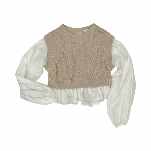 Sweater By Mable In Cream, Size:S