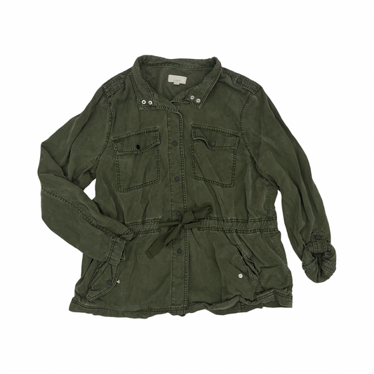 Jacket Utility By Loft In Green, Size:Xl