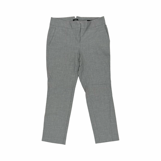 Pants Dress By Loft In Grey & White, Size:4P