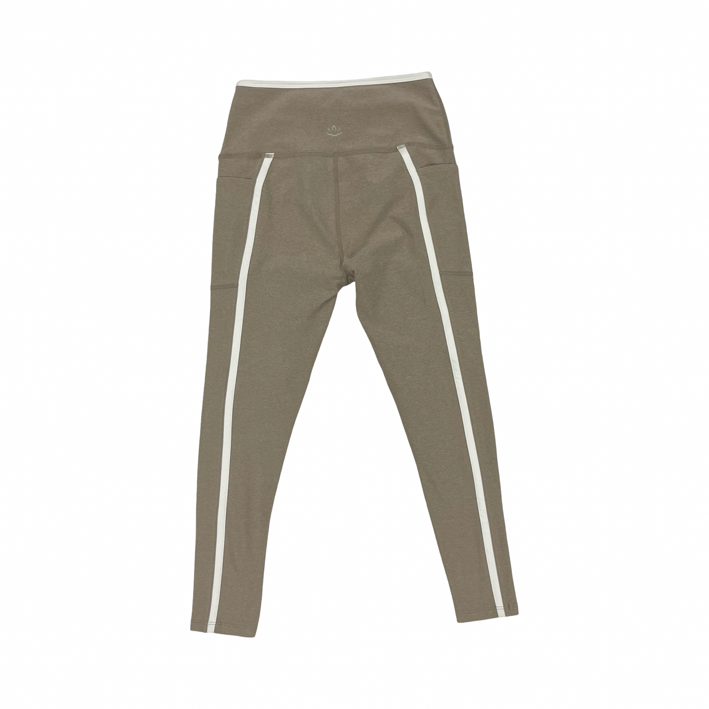 Athletic Leggings By Beyond Yoga In Tan, Size:Xl