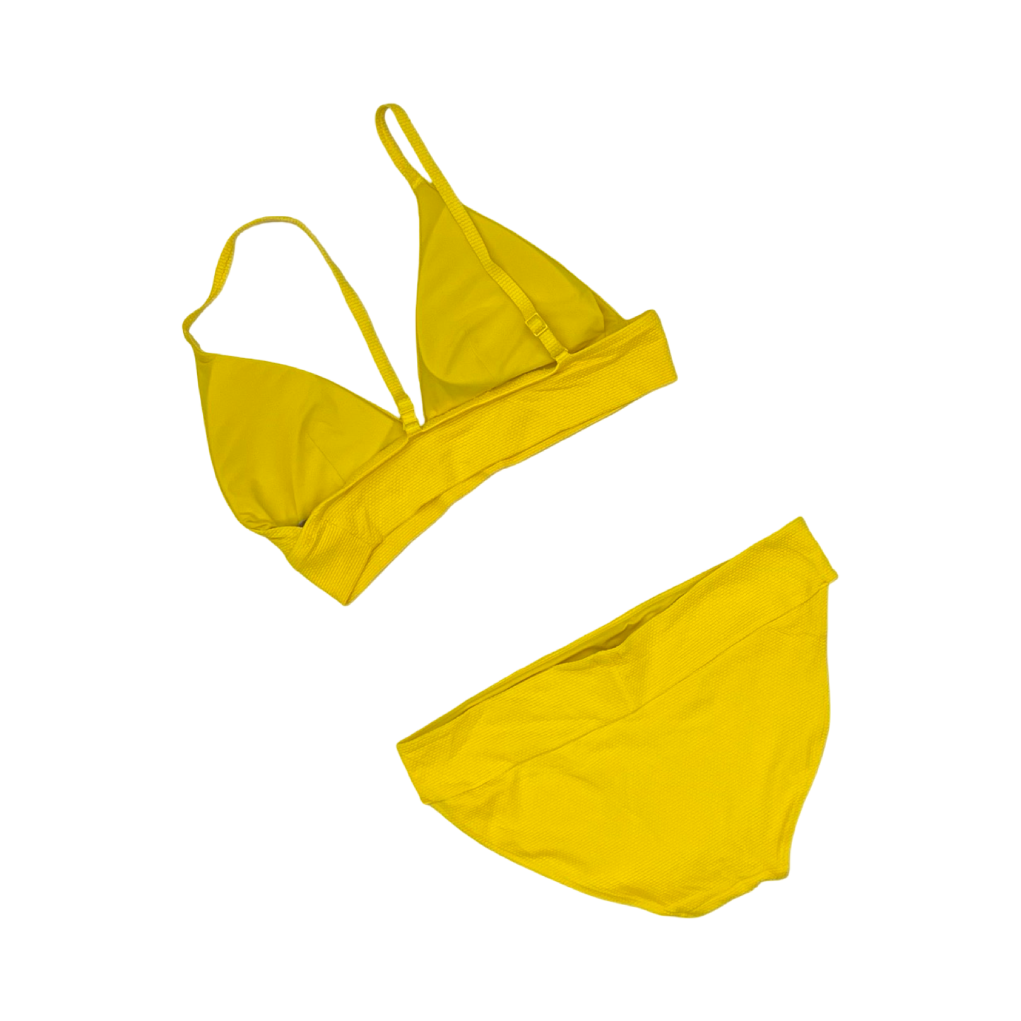 Swimsuit 2Pc By Aerie In Yellow, Size:L