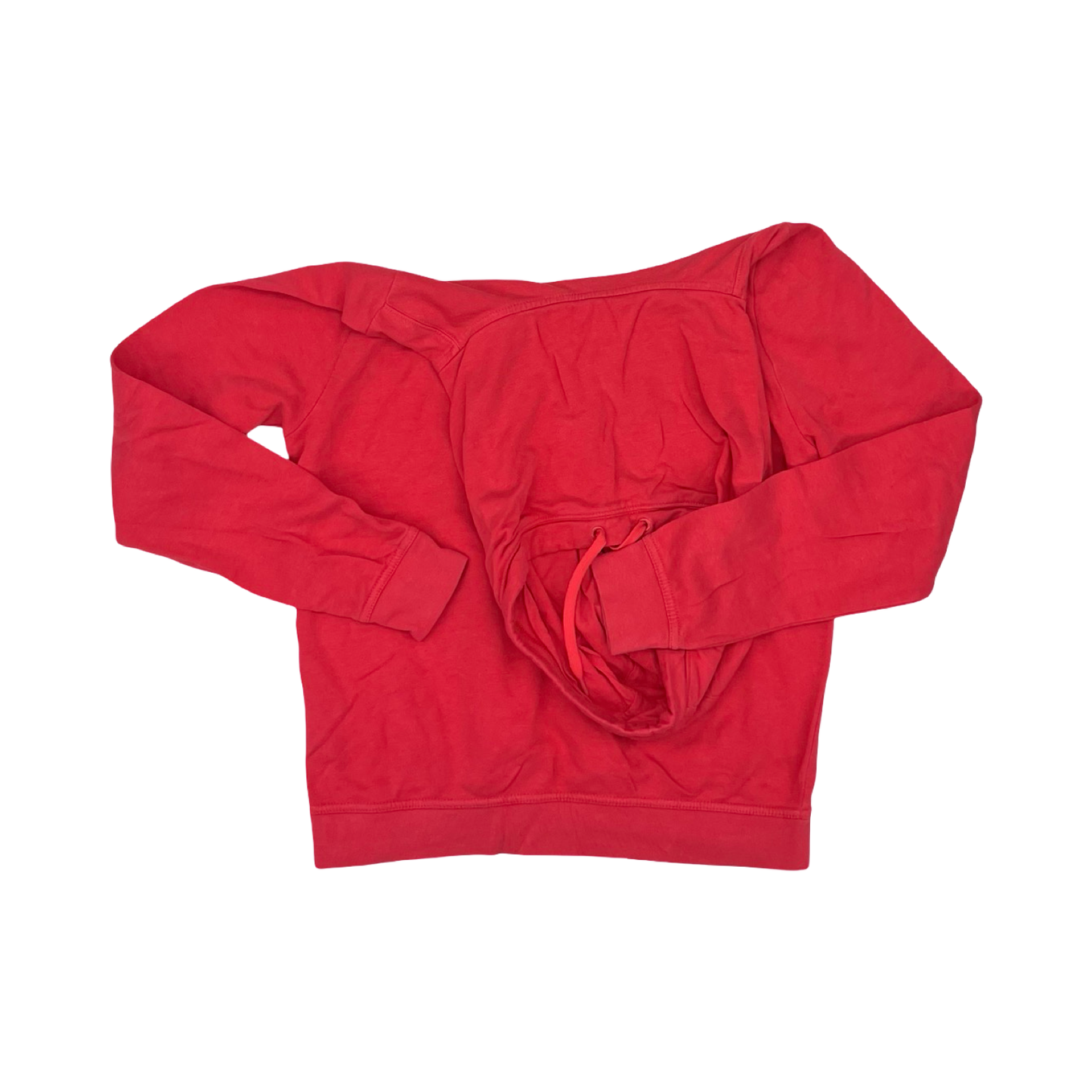 Athletic Sweatshirt Hoodie By Nike In Pink, Size:S