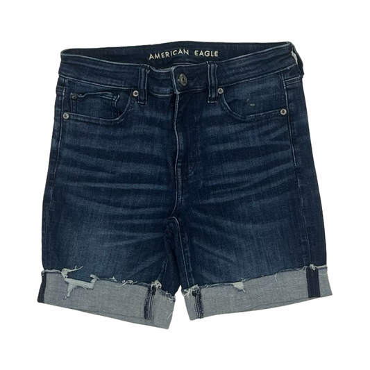 Shorts By American Eagle In Blue Denim, Size:8