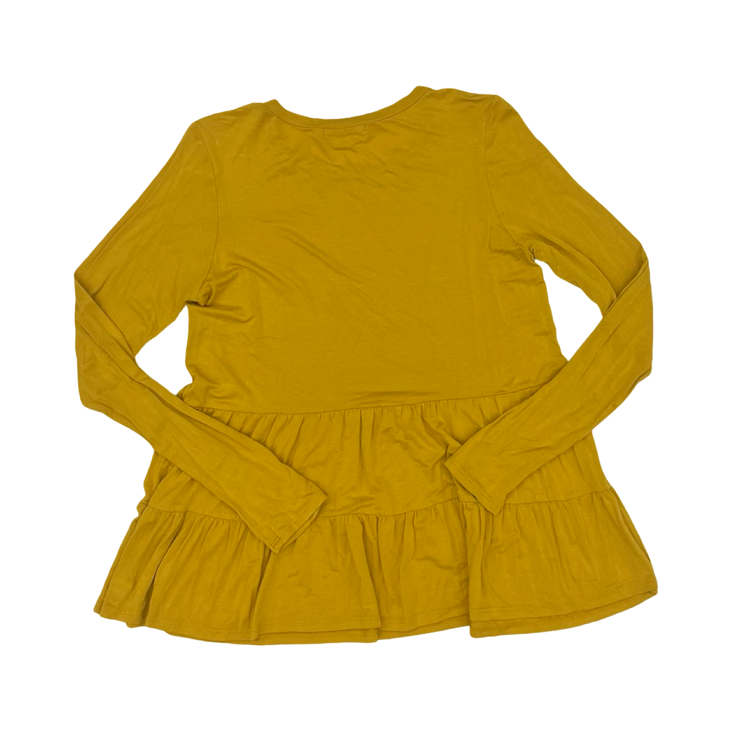 Top Ls By Moa Moa In Yellow, Size:L