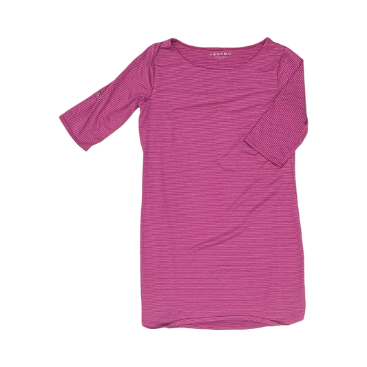 Athletic Dress By Soybu In Pink, Size:Xl