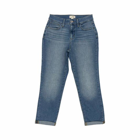 Jeans Cropped By Maurices In Blue Denim, Size:4