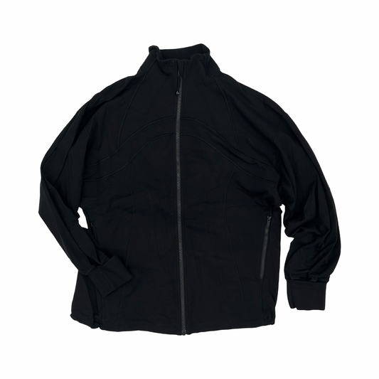 Athletic Jacket By Lululemon In Black, Size:S