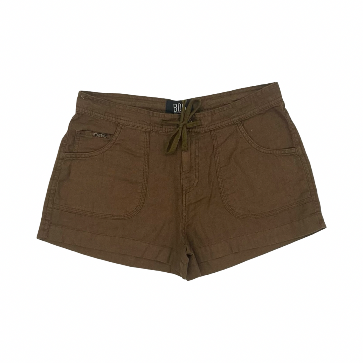 Shorts By Bdg In Brown, Size:M
