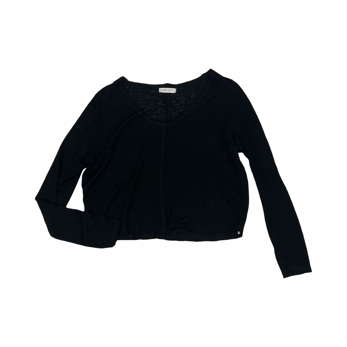 Top Ls By Clothes Mentor In Black, Size:M