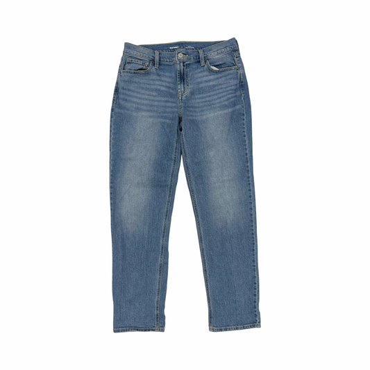 Jeans Boyfriend By Old Navy In Blue Denim, Size:6