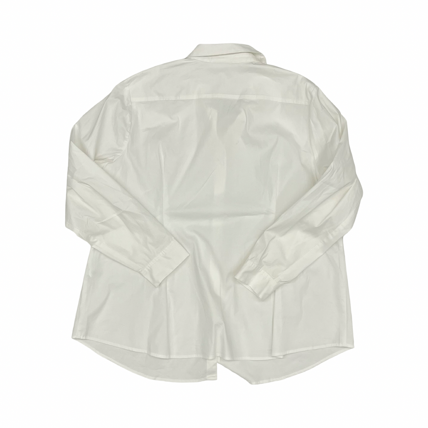 Blouse Ls By J. Jill In White, Size:Xl