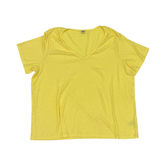 Top Ss By Old Navy In Yellow, Size:Xxl