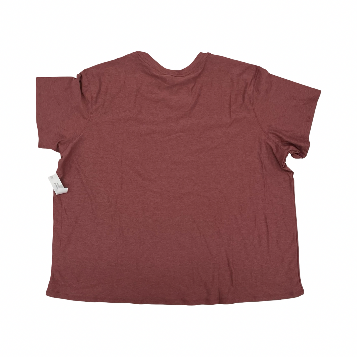 Athletic Top Ss By Athletic Works In Red, Size:Xl