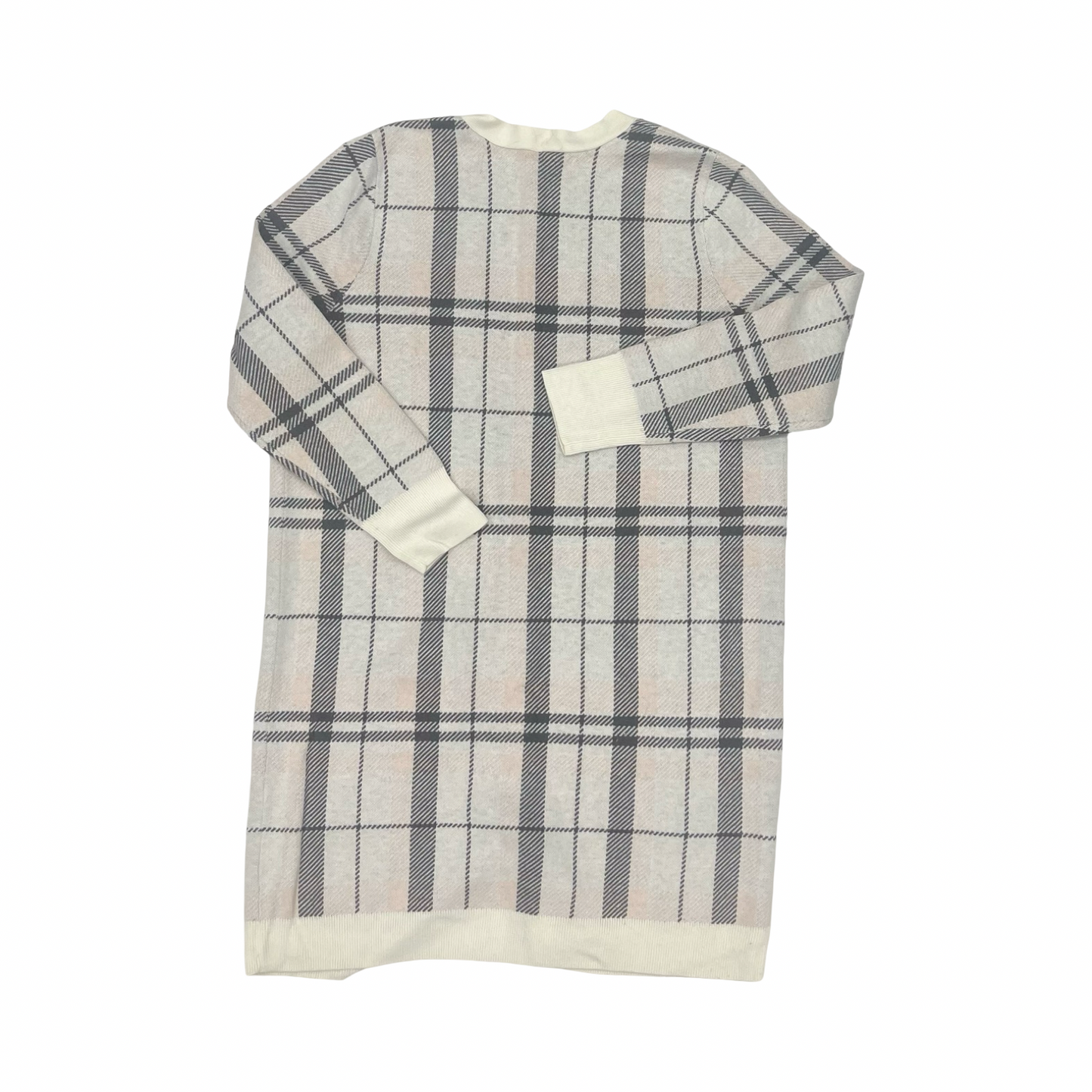 Sweater Cardigan By Halogen In Grey, Size:Mp