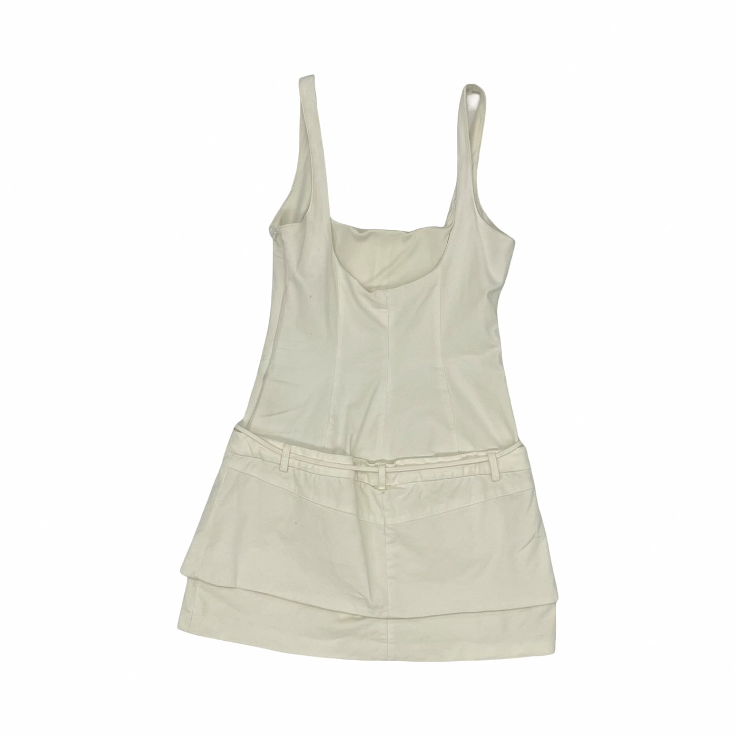 Dress Casual Short By Zara In Cream, Size:S