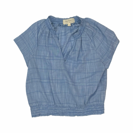 Blouse Ss By Cloth & Stone In Blue, Size:S