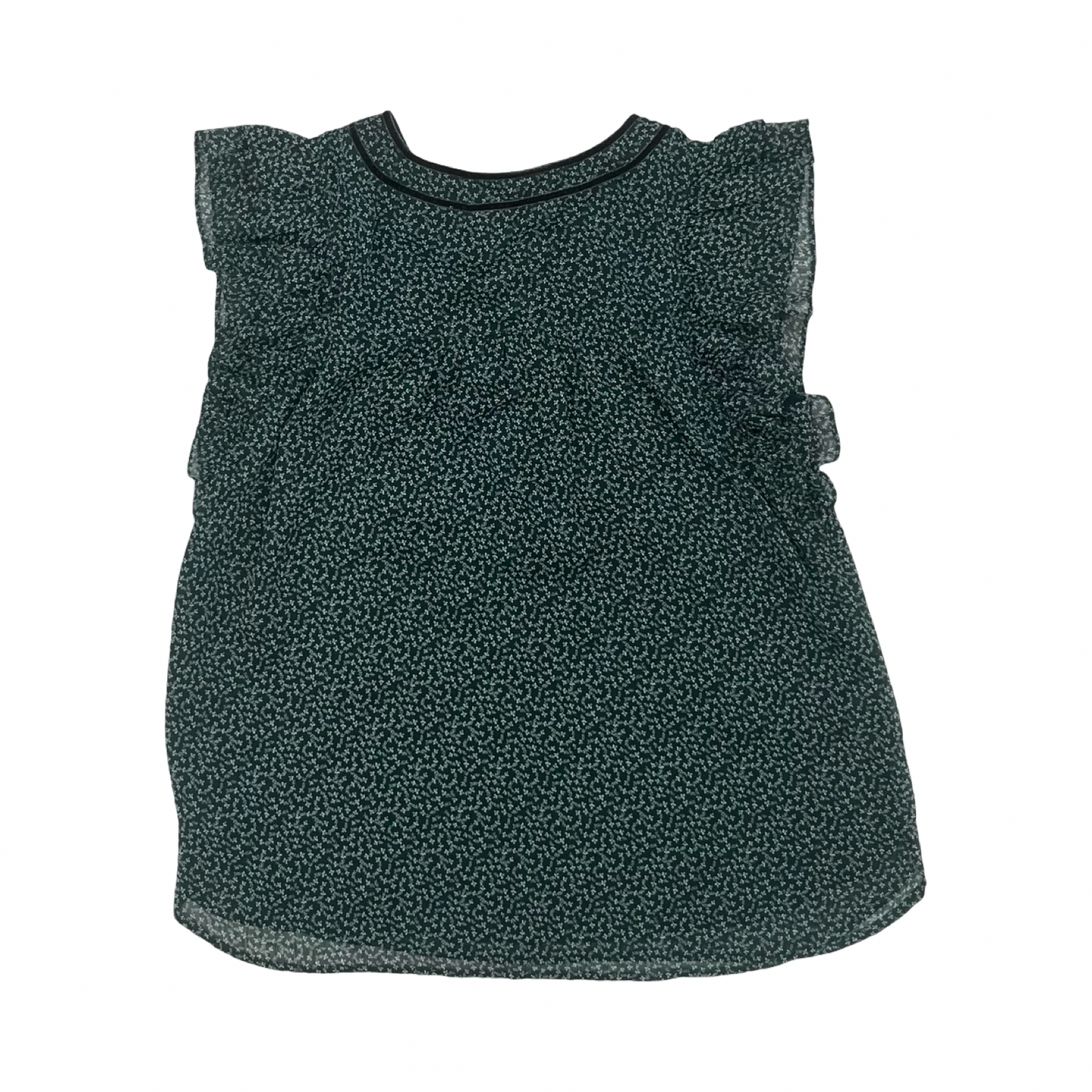 Blouse Ss By Loft In Green, Size:S