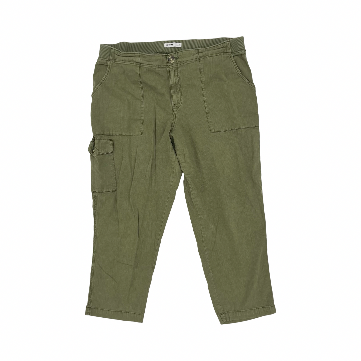 Pants Cargo & Utility By Sonoma In Green, Size:18
