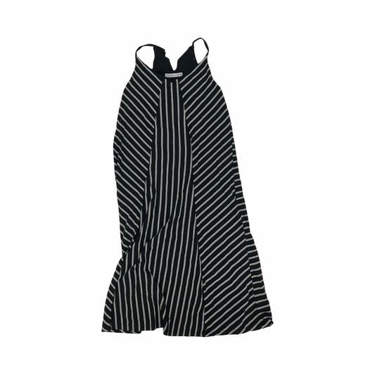 Athletic Dress By Athleta In Black & White, Size:M