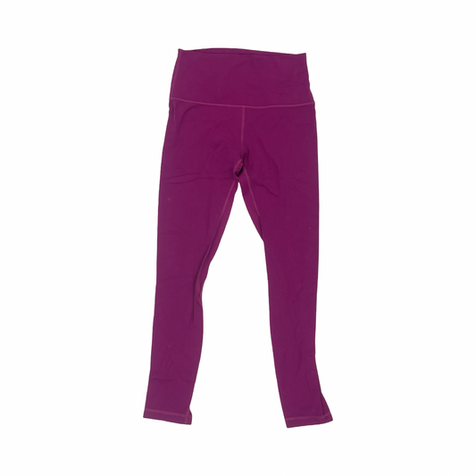 Athletic Leggings By Lululemon In Purple, Size:S