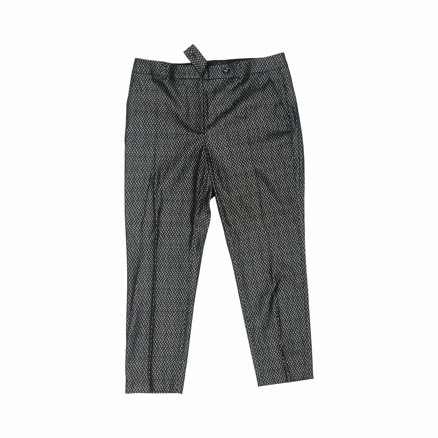 Pants Dress By White House Black Market In Black & Silver, Size:12