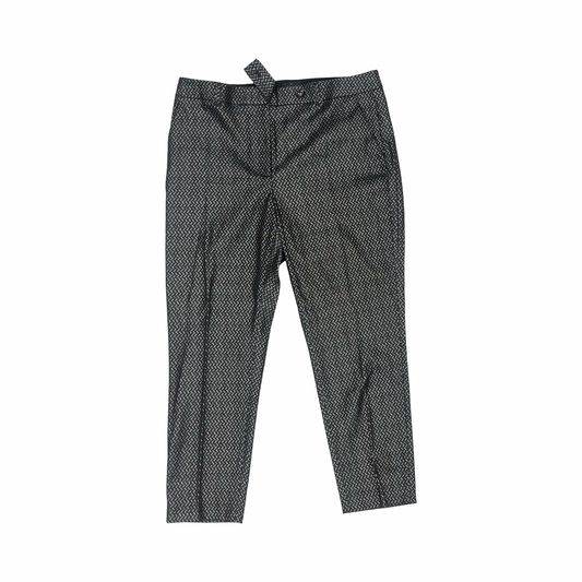 Pants Dress By White House Black Market In Black & Silver, Size:12