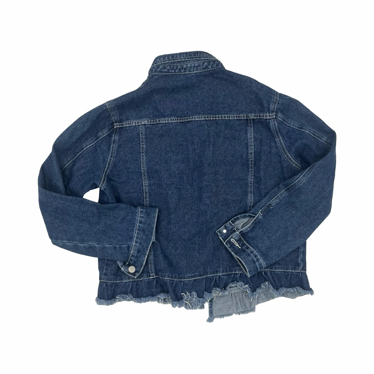Jacket Denim By Clothes Mentor In Blue Denim, Size:M