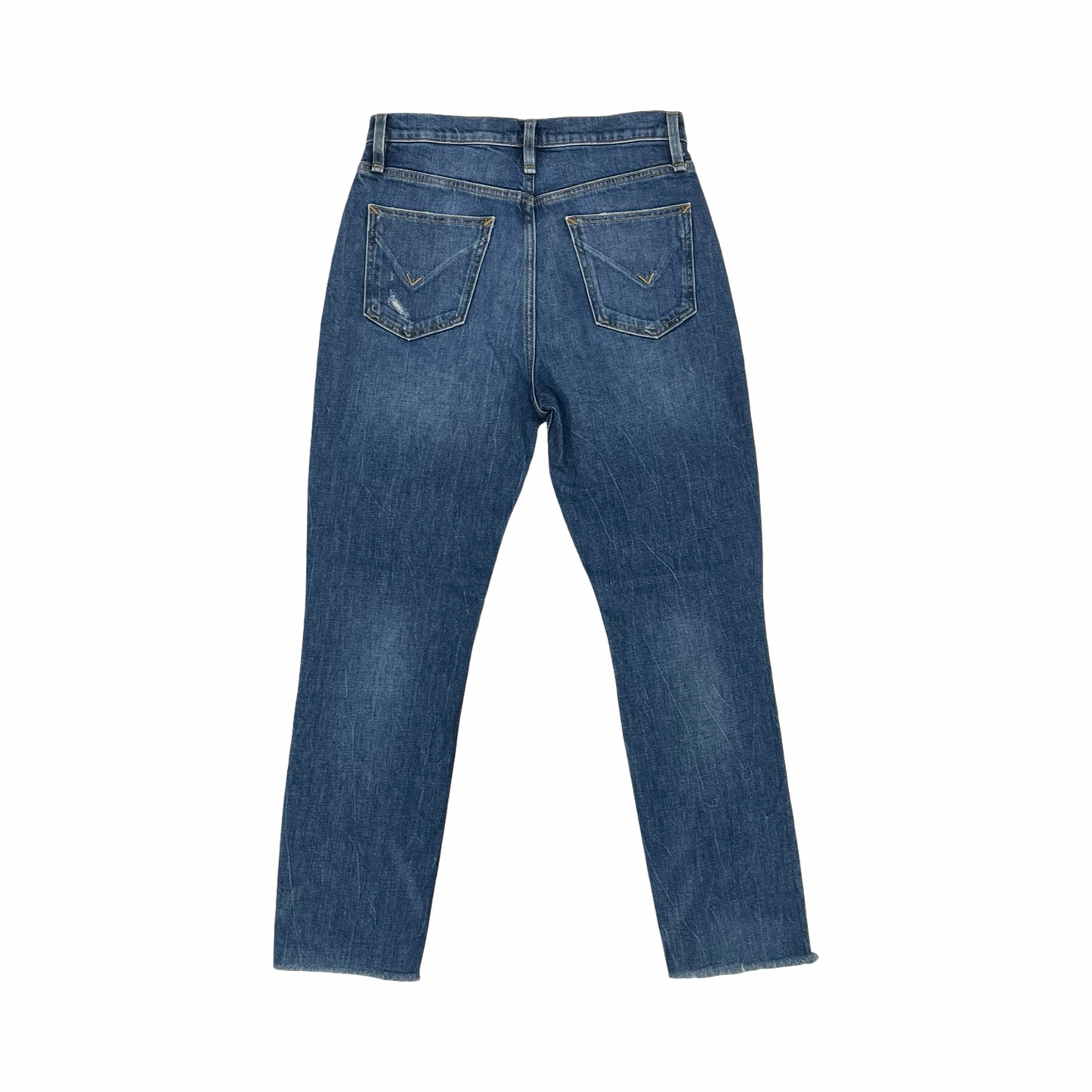 Jeans Straight By Hudson In Blue Denim, Size:2