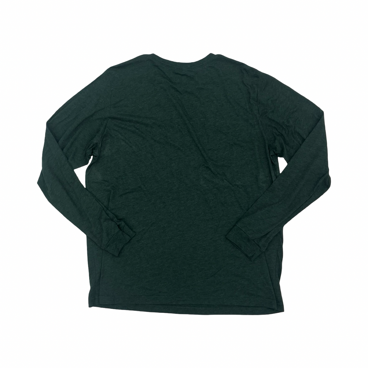 Top Ls By Bella + Canvas In Green, Size:Xl