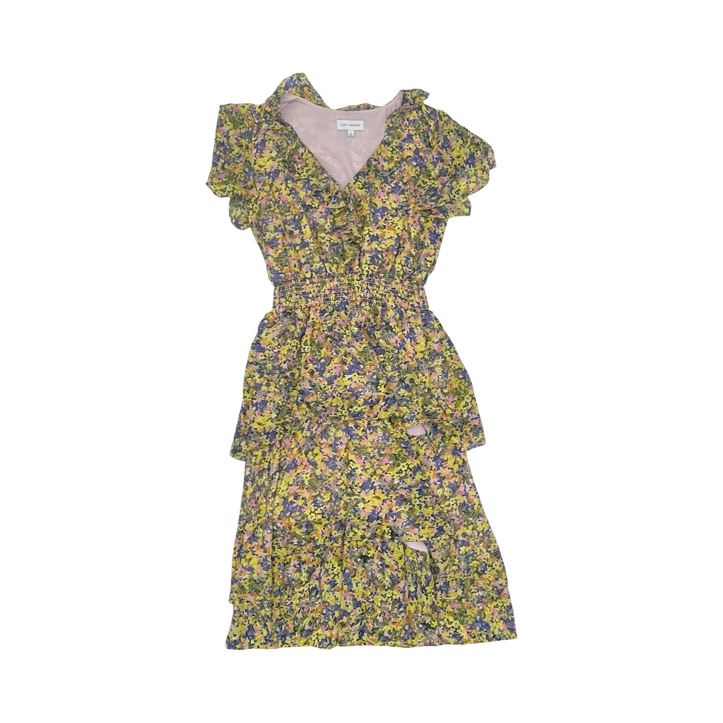 Dress Party Long By Clothes Mentor In Floral Print, Size:S