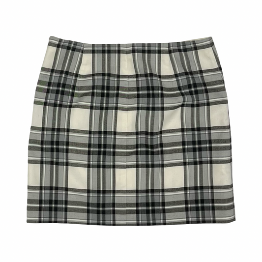 Skirt Mini & Short By Banana Republic In Cream & Grey, Size:4