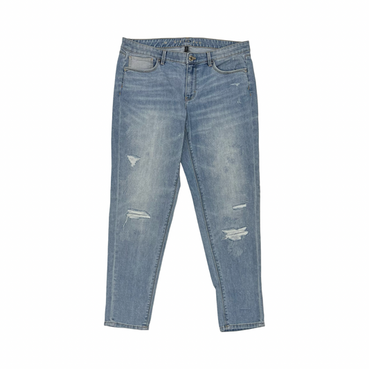 Jeans Boyfriend By White House Black Market In Blue Denim, Size:10