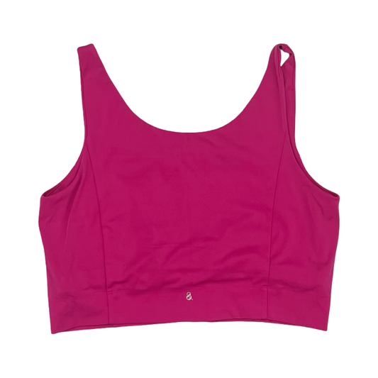 Athletic Bra By Lou And Grey In Pink, Size:Xxl