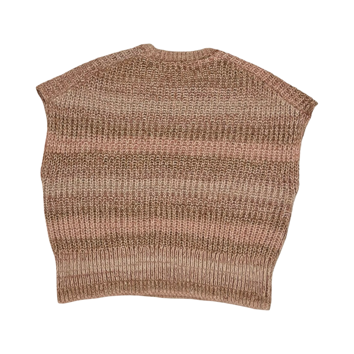 Sweater Ss By Loft In Brown, Size:M