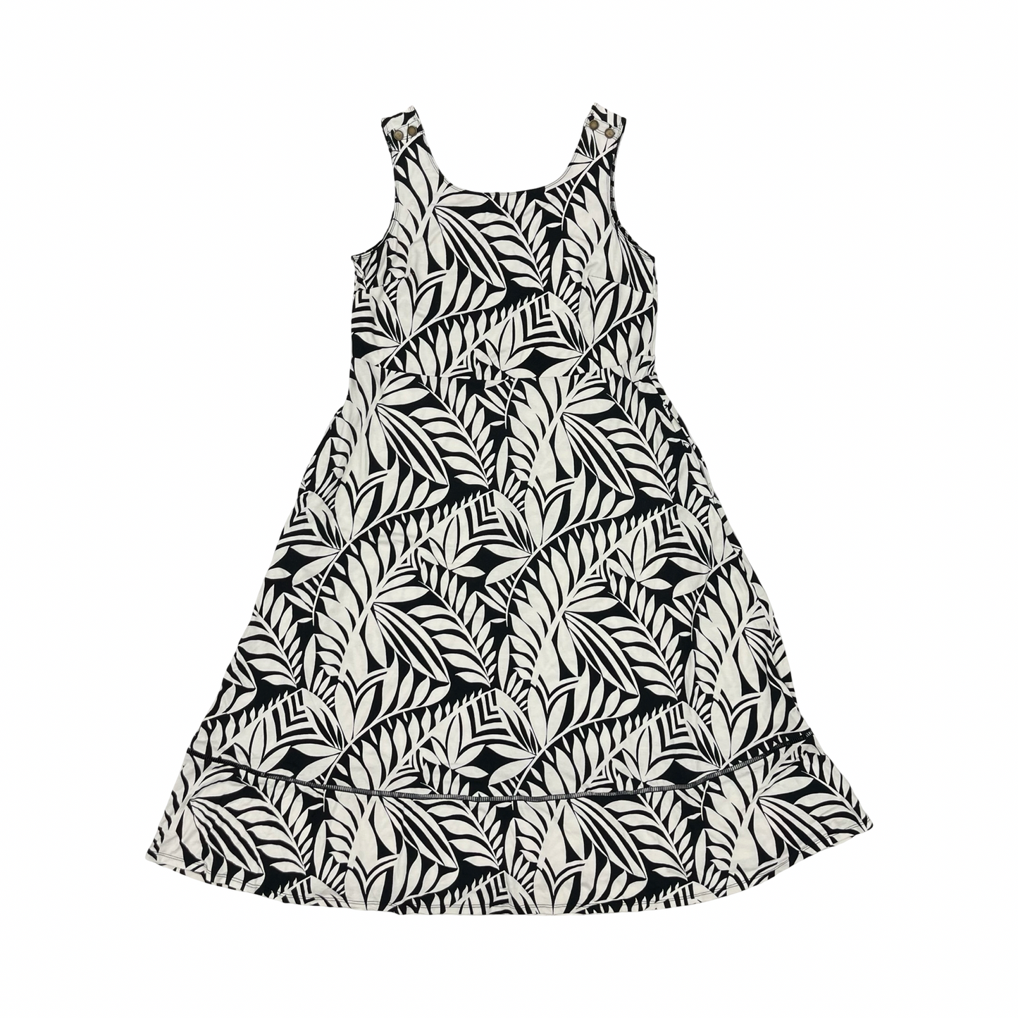 Dress Party Midi By Nicole By Nicole Miller In Black & White, Size:1X