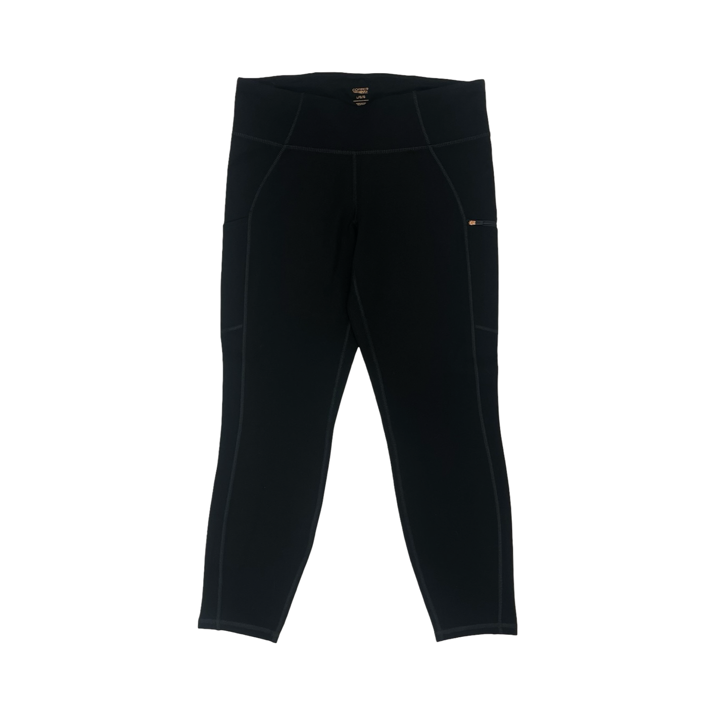 Athletic Leggings By Cmc In Black, Size:L