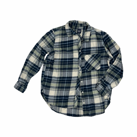 Top Ls By Gap In Blue & Green, Size:Xl