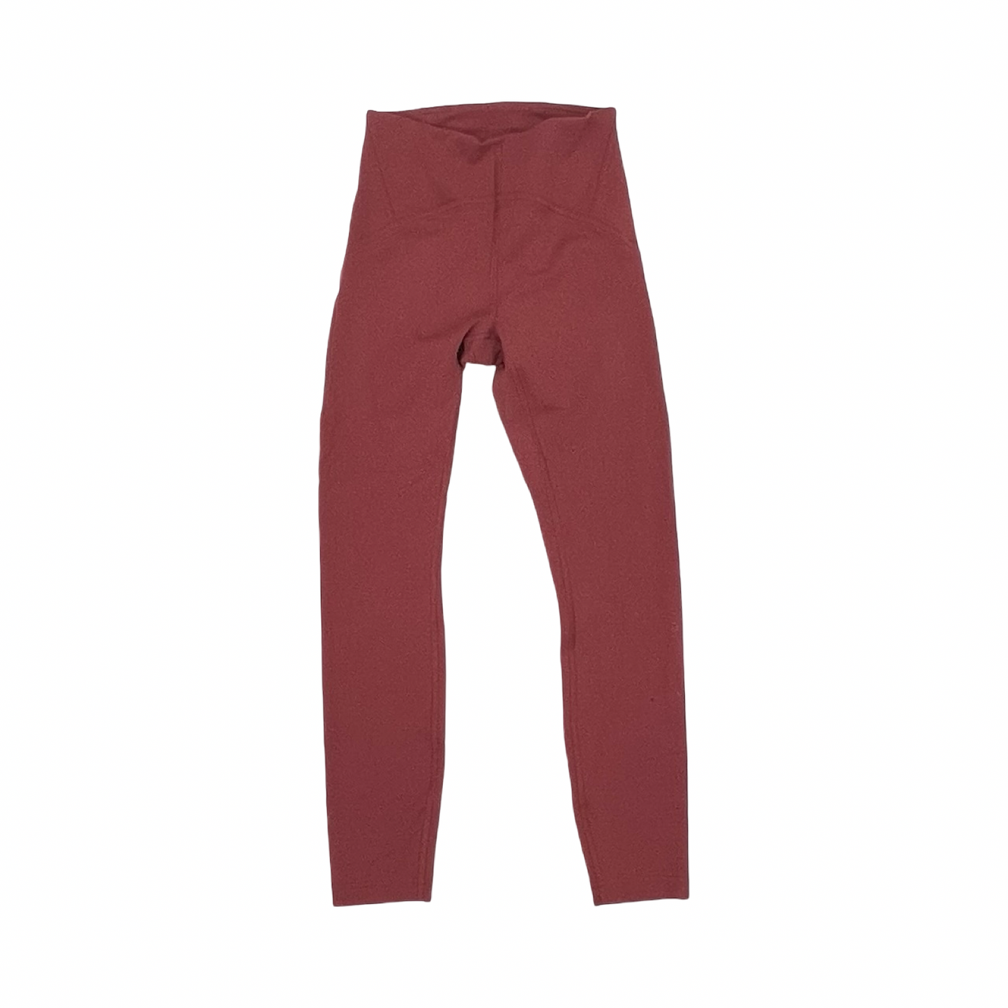Athletic Leggings By Lululemon In Red, Size:S