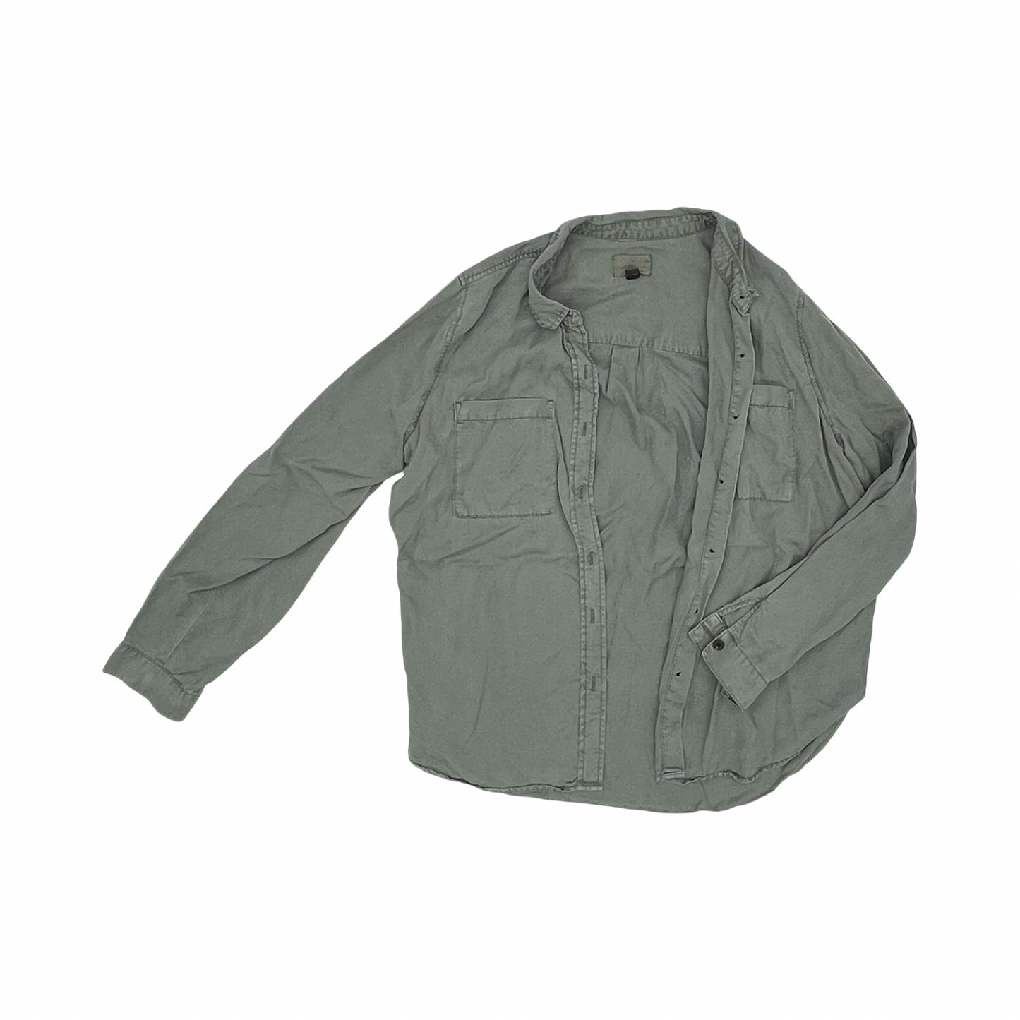 Jacket Shirt By Universal Thread In Green, Size:L