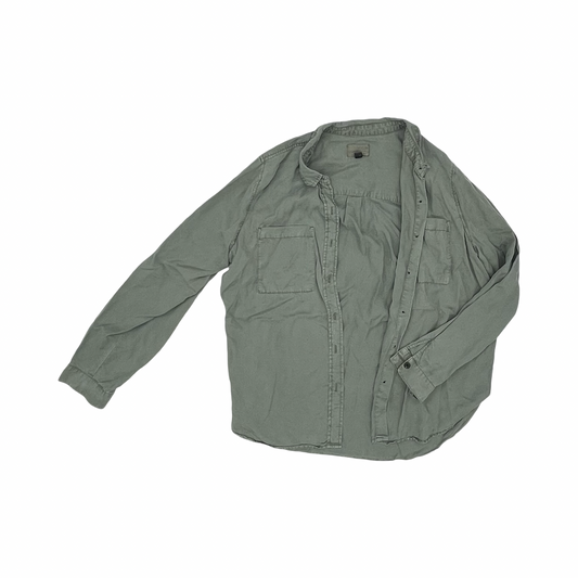Jacket Shirt By Universal Thread In Green, Size:L