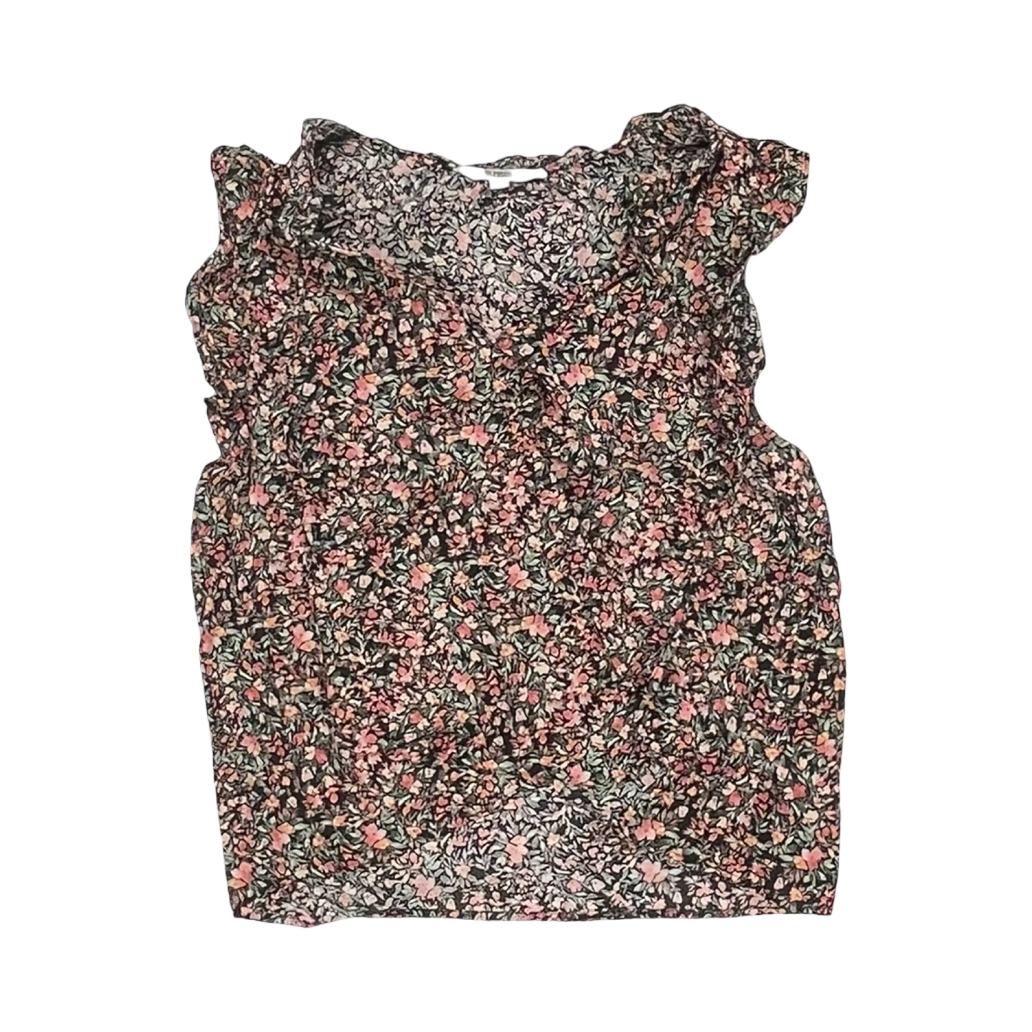 Blouse Ss By Bb Dakota In Floral Print, Size:L