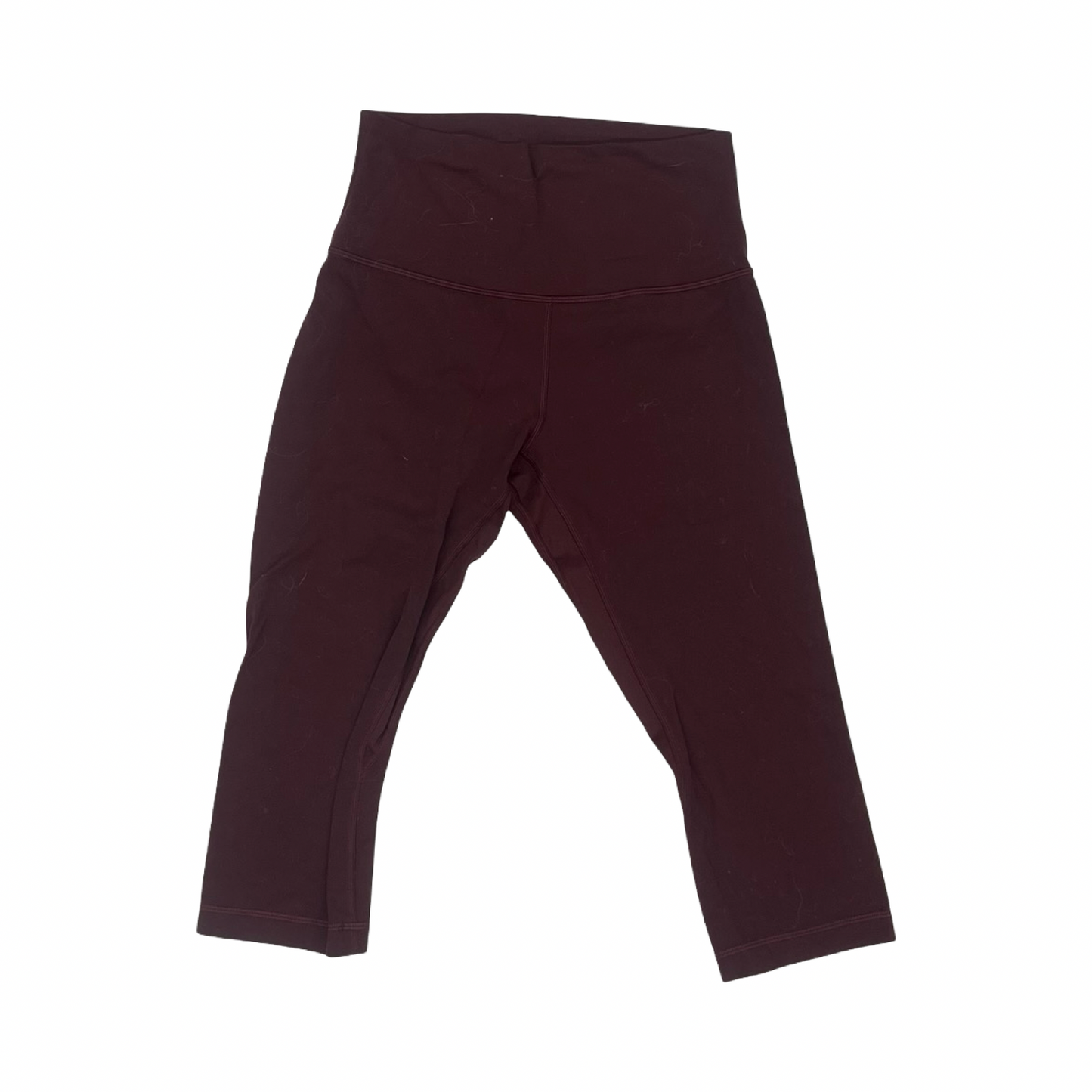 Athletic Leggings Capris By Lululemon In Red, Size:S