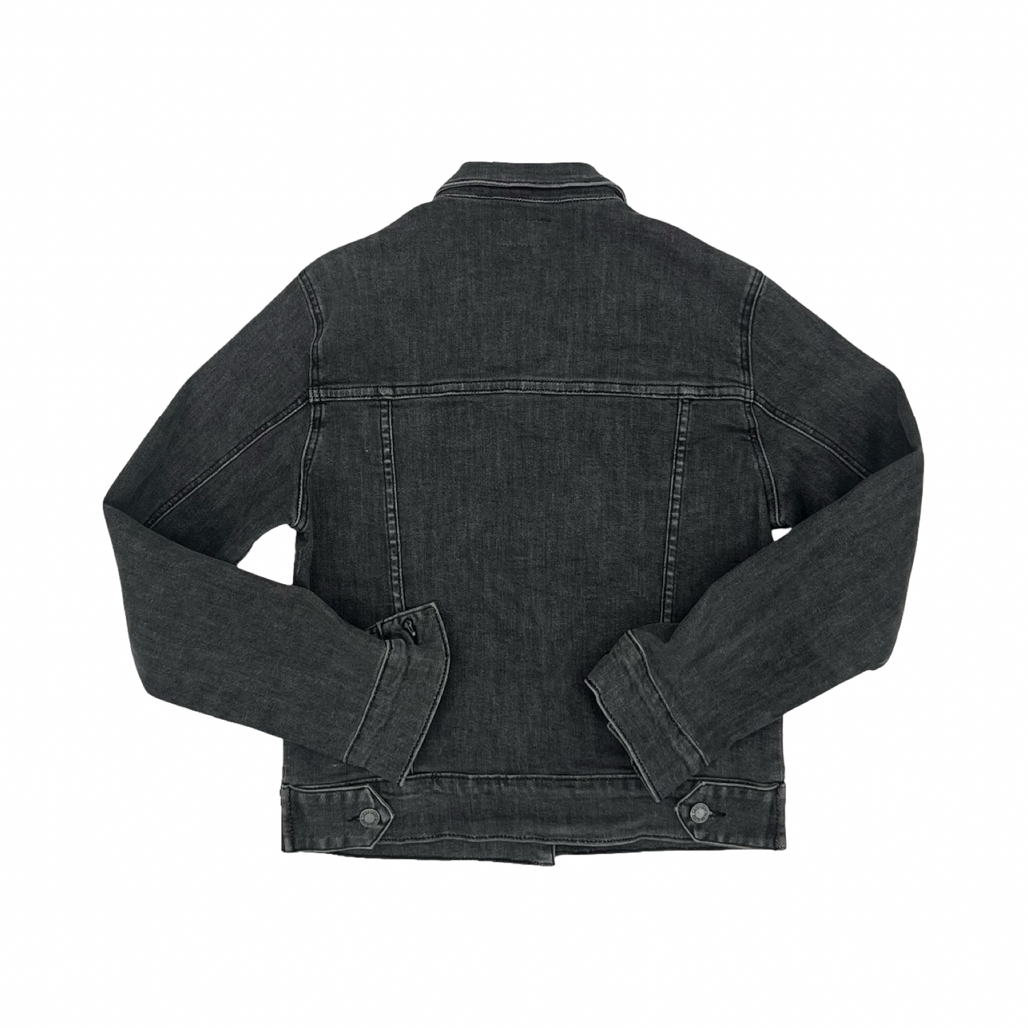 Jacket Denim By Judy Blue In Black Denim, Size:M