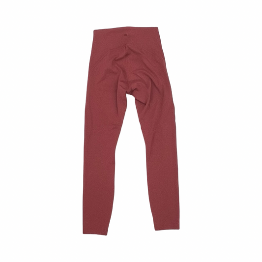 Athletic Leggings By Lululemon In Red, Size:S