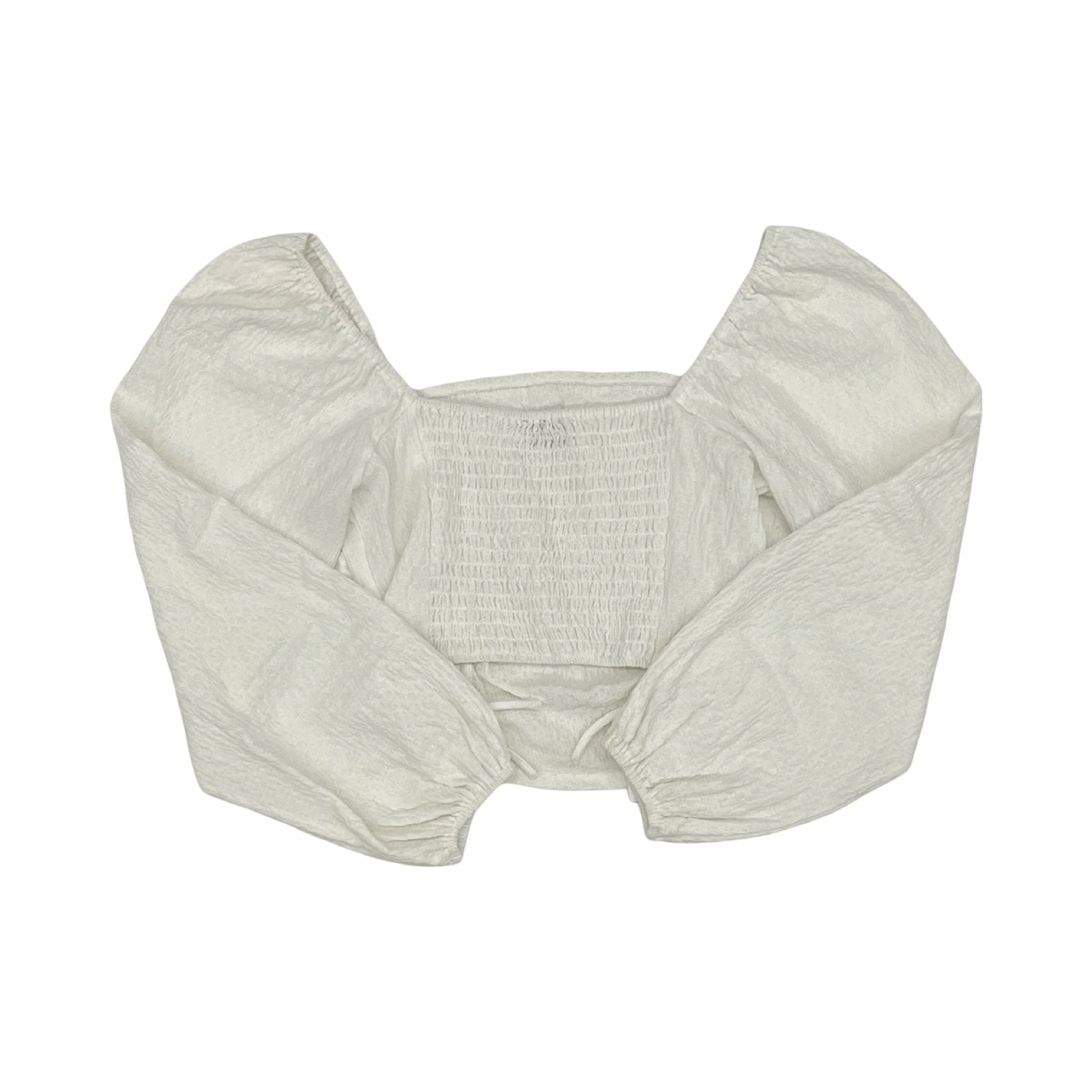 Blouse Ls By Clothes Mentor In White, Size:L